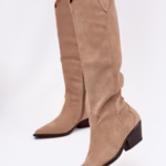 Cizme cu toc model 217826 Step in style