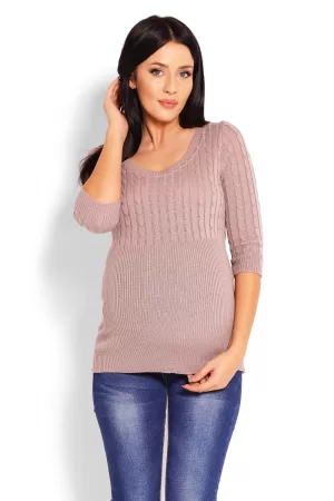 Maternitate pulover model 123423 PeeKaBoo