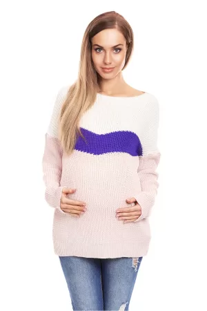 Maternitate pulover model 132025 PeeKaBoo