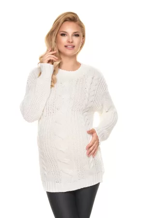 Maternitate pulover model 157830 PeeKaBoo