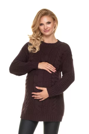 Maternitate pulover model 157831 PeeKaBoo